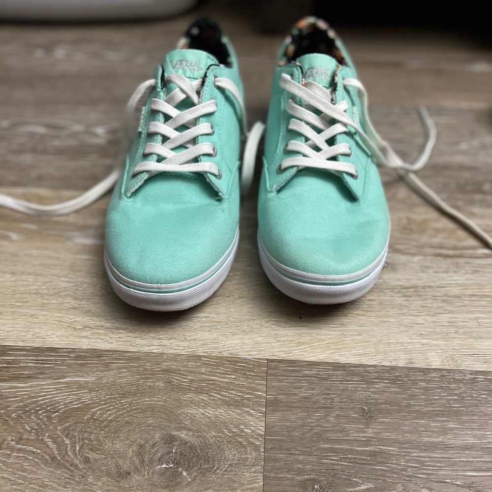 Mint colored Vans!